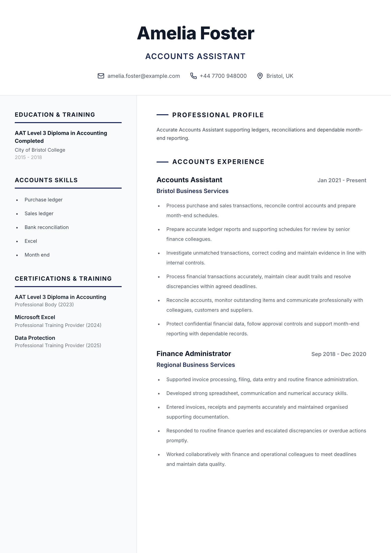 Care coordinator CV