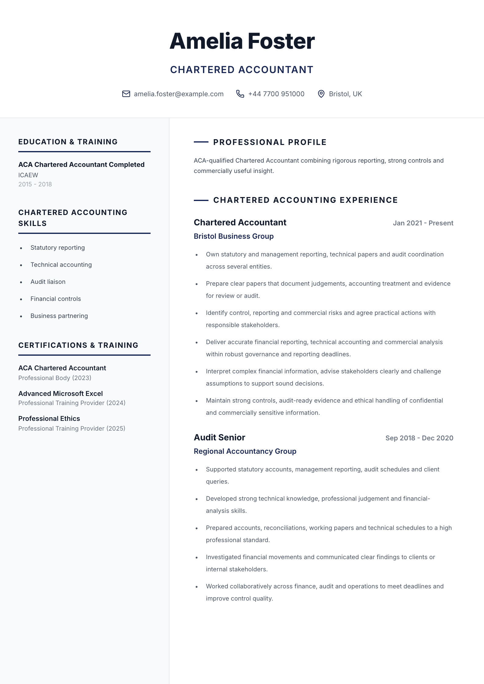Care coordinator CV