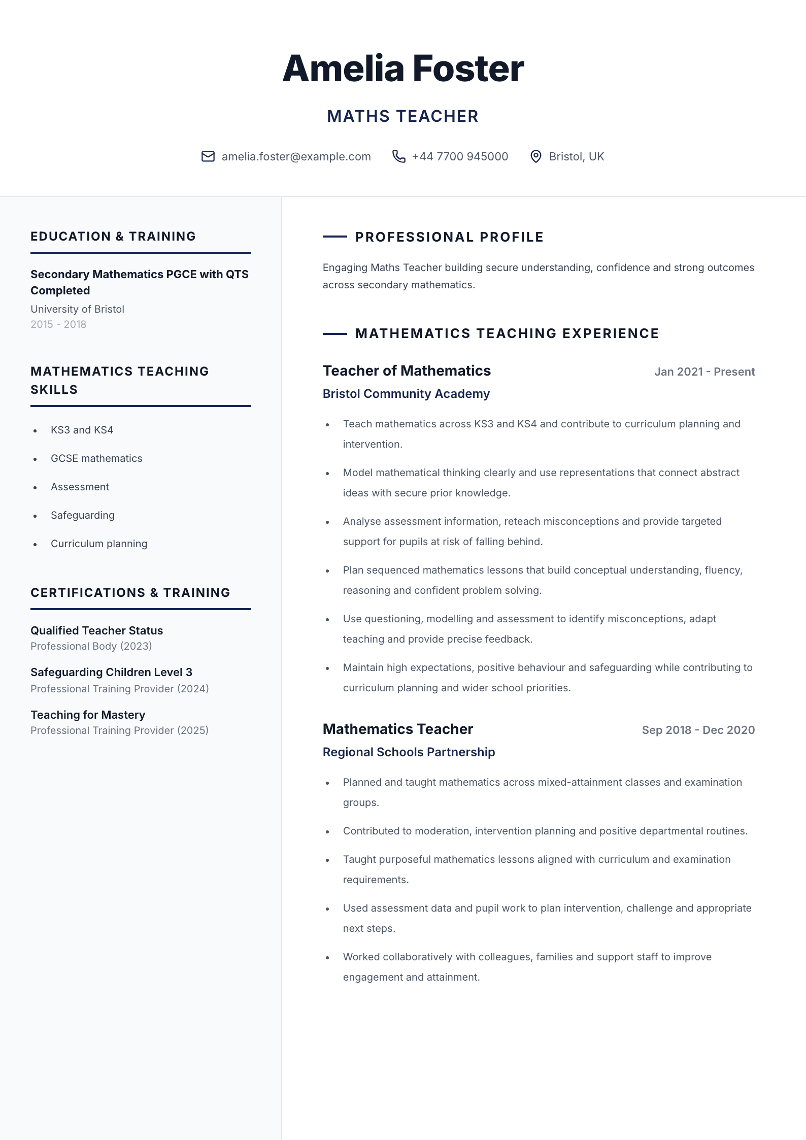 Care coordinator CV