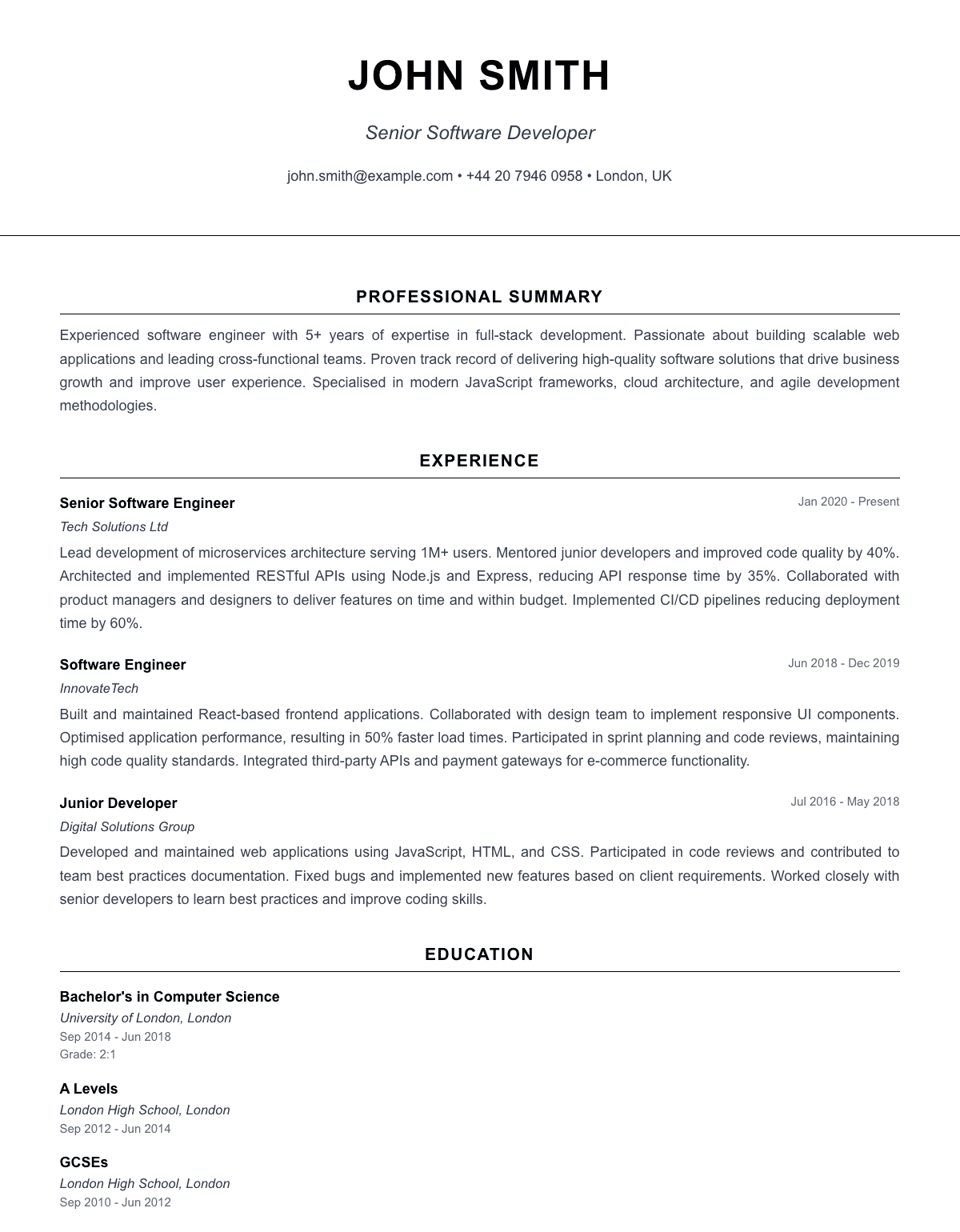 free legal cv template classic legal